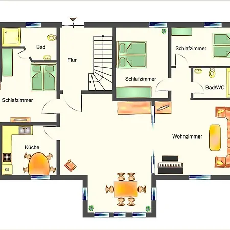 Hauptstraße An Den Linden Apartment